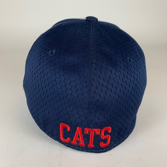 Arizona Wildcats Navy Blue Red White Nike Dri Fit Stretch Fitted Hat One Size - Picture 4 of 6